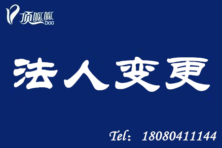 成都高新区公司变更法人流程